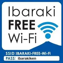 写真:Ibaraki FREE Wi-Fiのロゴ
