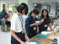 写真：御所ケ丘中学校　職場体験の様子3