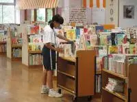 写真：けやき台中学校　職場体験の様子3