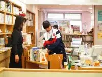 写真：愛宕中学校　職場体験の様子2