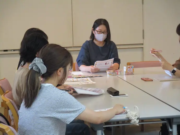 写真：栄養教室