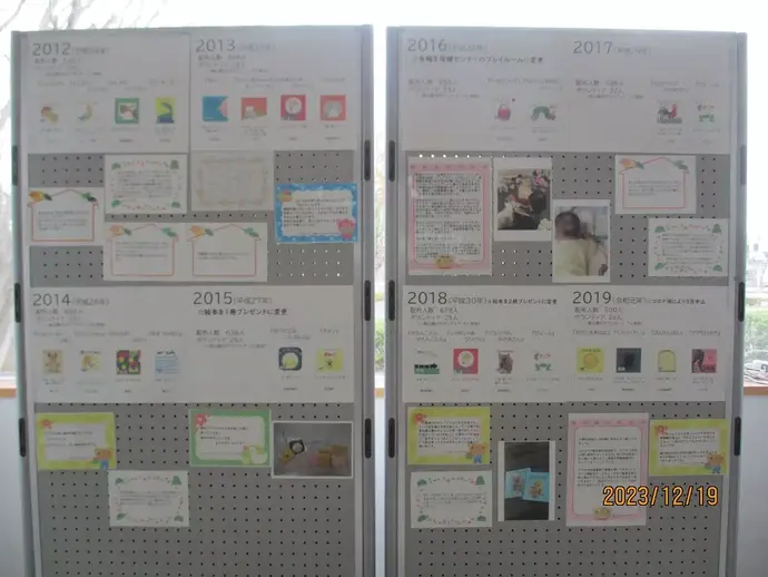 展示の様子