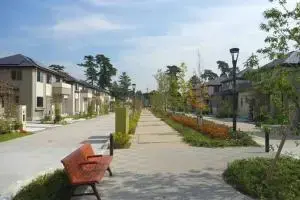 写真：松並青葉地区・満点星通り