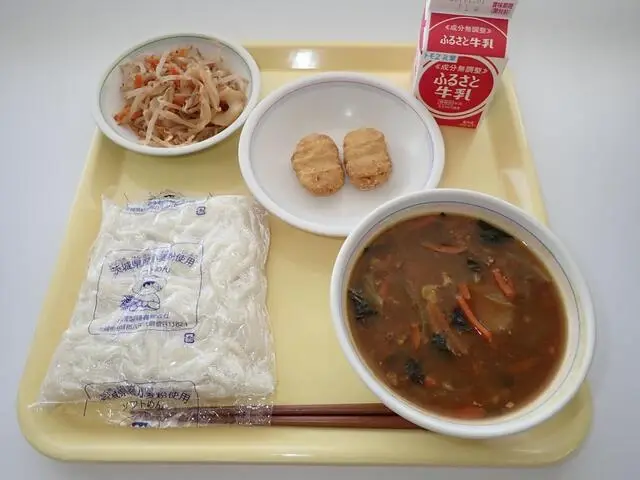 写真:10月20日(金曜)給食