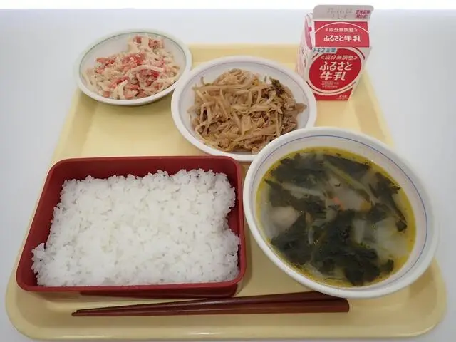 写真:10月23日(月曜)給食