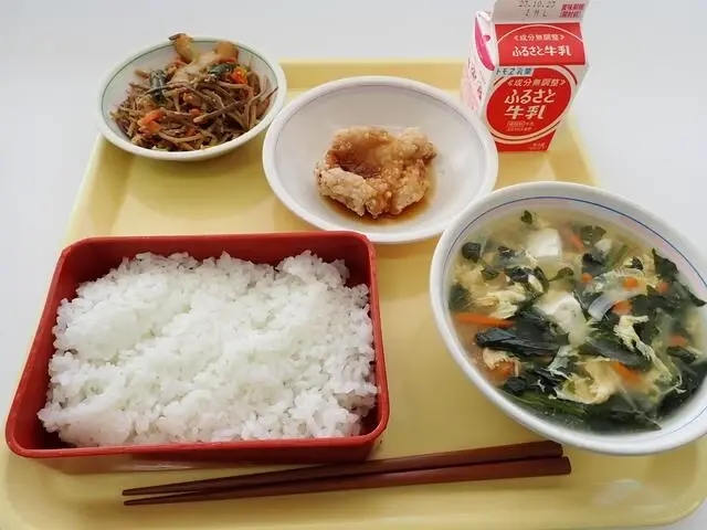 写真:10月11日(水曜)給食