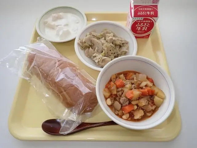 写真:10月20日(金曜)給食