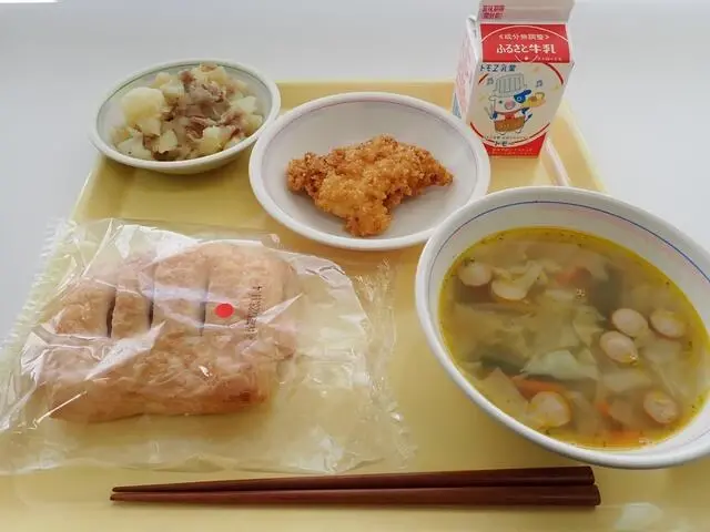 写真:11月2日(木曜)給食