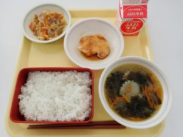写真:12月13日(水曜)給食