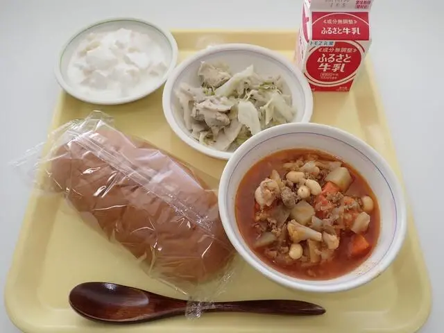 写真:10月18日(水曜)給食
