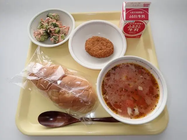 写真:10月25日(水曜)給食