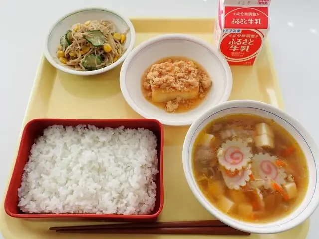 写真:12月18日(月曜)給食