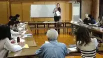 写真：シルビアさんのドイツ語講座