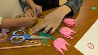 工作の様子