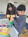 シュールテューにお菓子を入れました