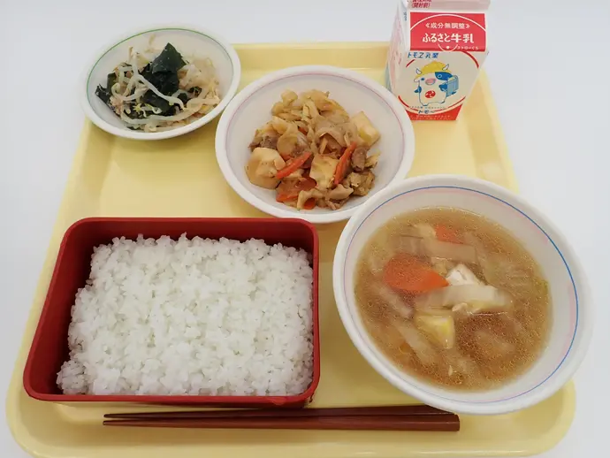 写真:1月25日(木曜)給食