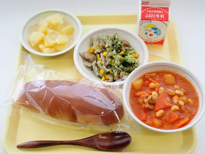 写真:2月27日(火曜)給食