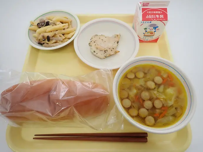 写真:2月2日(金曜)給食