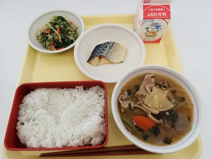 写真:2月7日(水曜)給食