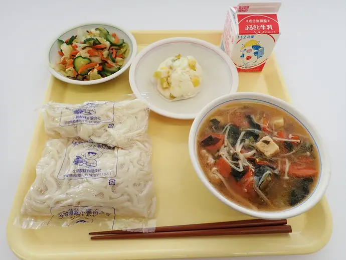 写真:2月8日(木曜)給食