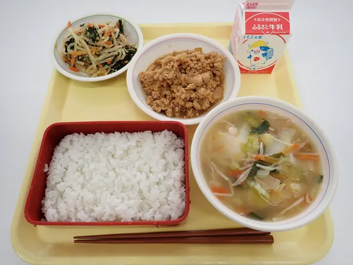 写真:2月19日(月曜)給食