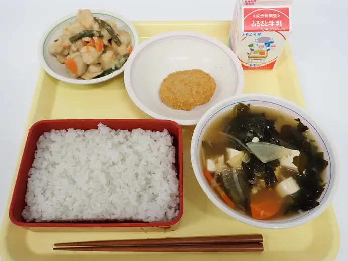 写真:2月21日(水曜)給食