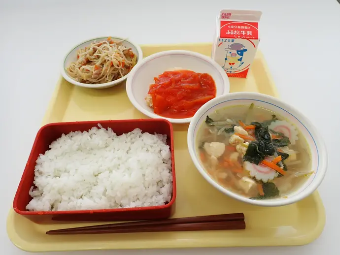 写真:2月8日(木曜)給食