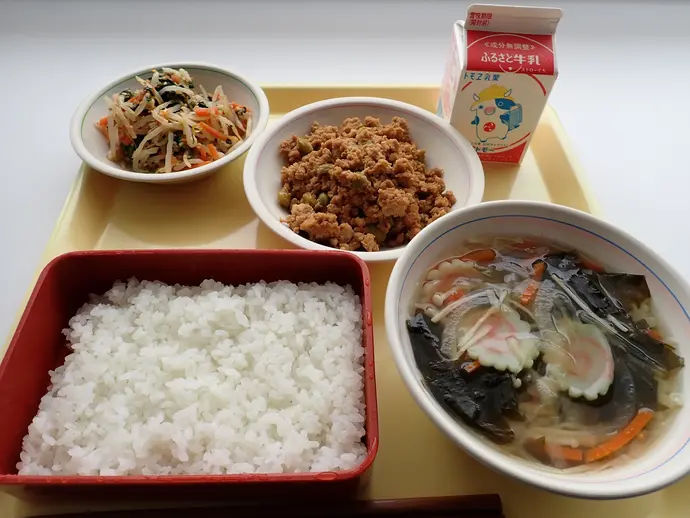 写真:3月19日(火曜)給食