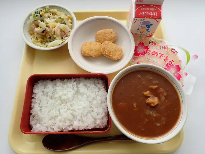 写真:3月8日(金曜)給食