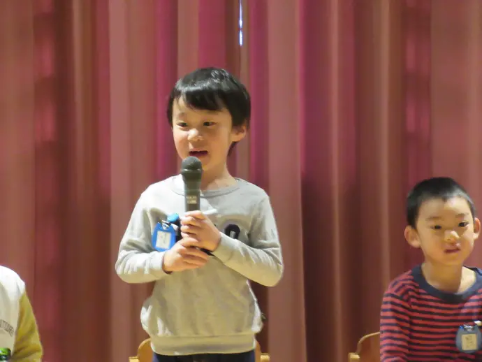 5歳男児の写真