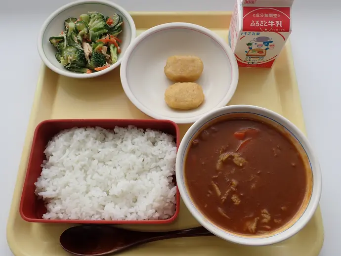 写真:4月17日(水曜)給食