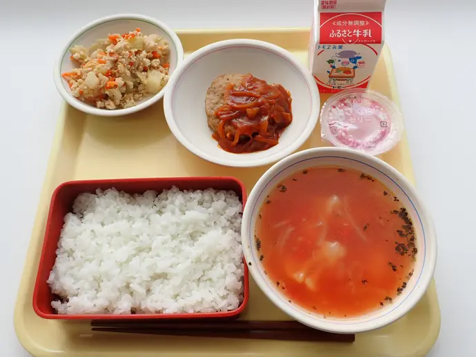 写真:4月17日(水曜)給食