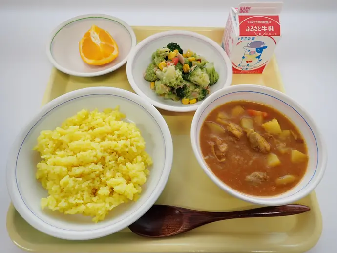 写真:4月9日(火曜)給食