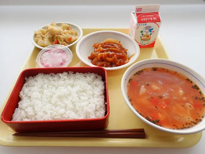 写真:4月11日(木曜)給食
