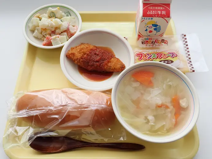 写真:4月17日(水曜)給食