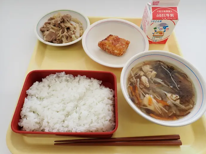 写真:5月2日(木曜)給食
