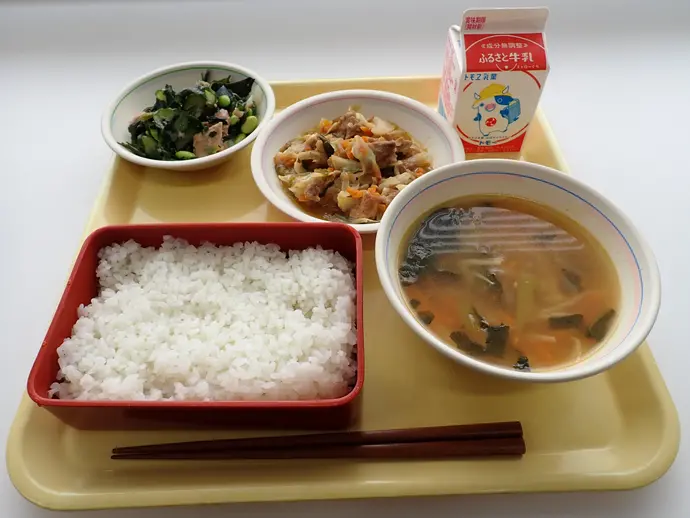 写真:6月6日(木曜)給食
