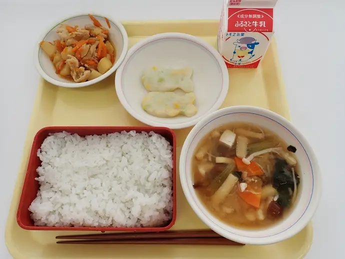 写真:6月17日(月曜)給食
