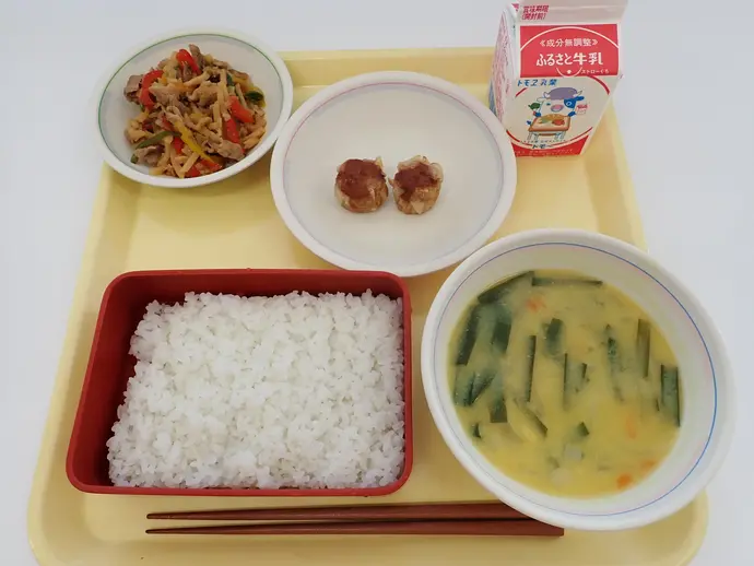 写真:6月24日(月曜)給食