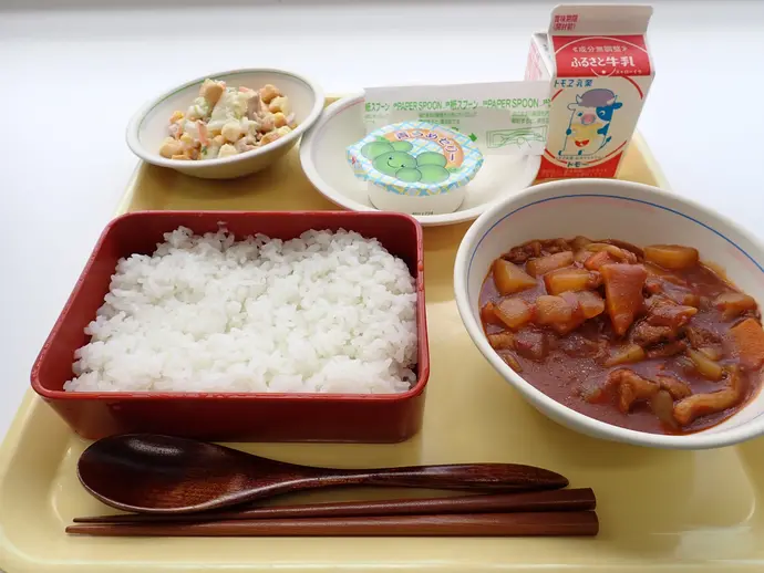 写真:6月4日(火曜)給食