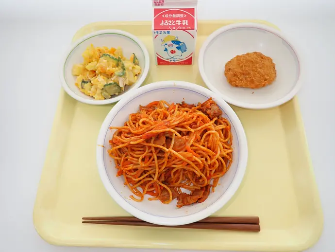 写真:6月17日(月曜)給食