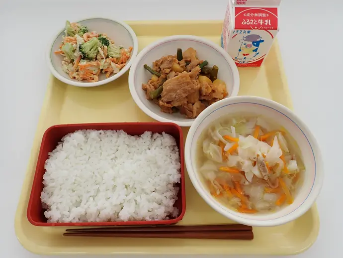 写真:6月17日(月曜)給食
