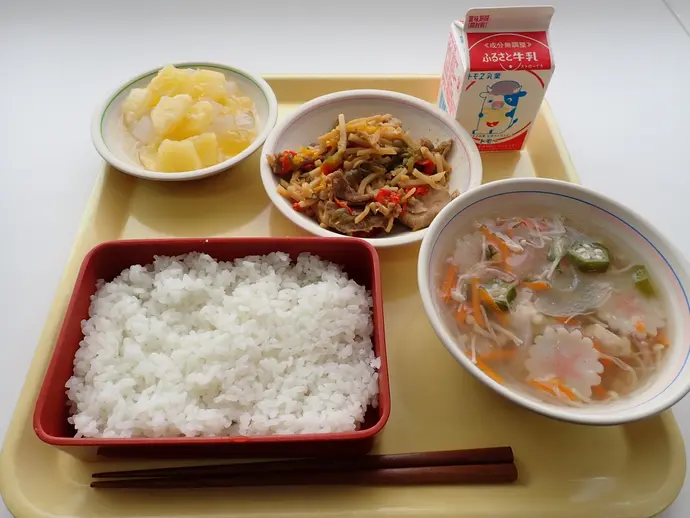 写真:7月2日(火曜)給食