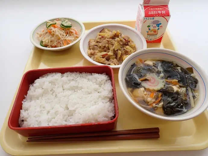 写真:7月9日(火曜)給食
