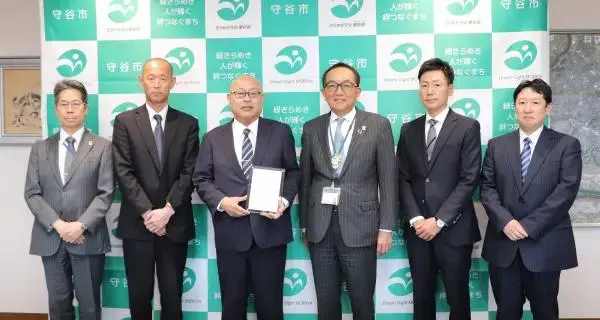 写真:感謝状贈呈式