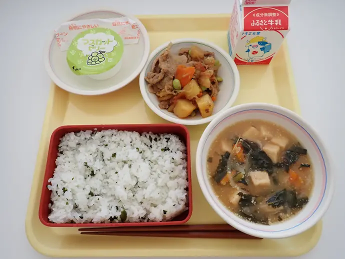 写真:8月26日(月曜)給食