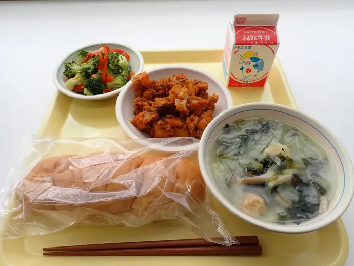 写真:8月27日(火曜)給食