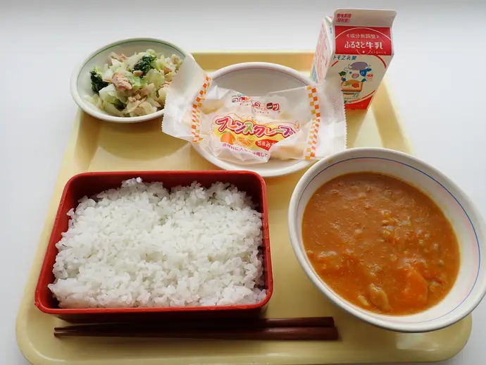 写真:8月29日(木曜)給食