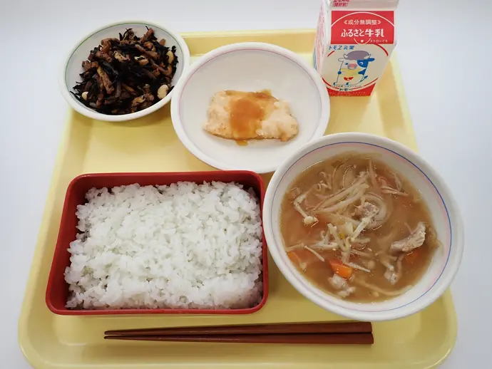 写真:8月30日(金曜)給食