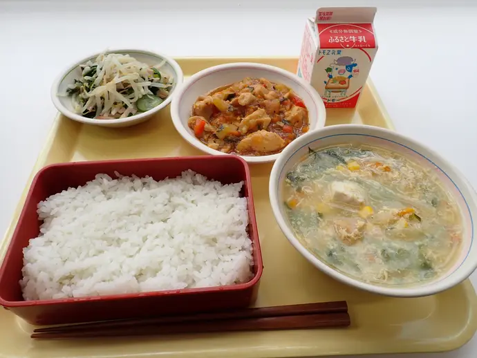 写真:8月27日(火曜)給食